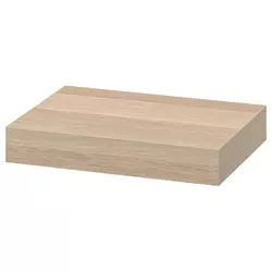 LACK Zidna polica, belo b. im. hrastovine, 30x26 cm