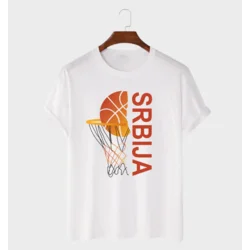 MAFIMI Majica Srbija košarka, Bela