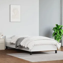 Okvir za krevet s uzglavljem bez madraca bijeli 80x200 cm