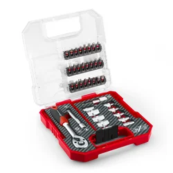 EINHELL - L-Case 37-del set alata I bitova, 1/4 25mm bit, nas.ključ. I ručica - (49109022)
