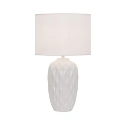 Stona lampa PINEAPLE 1xE27/40W/230V bela