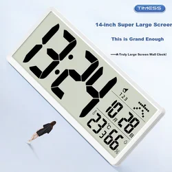 Timess Zidni sat, 35cm, Beli