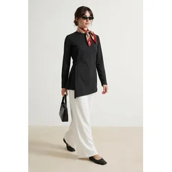 Trendyol Modest Ženska bluza Tctss26Uk00007, Crna