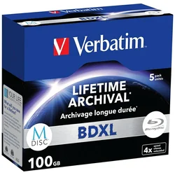 Verbatim VERBATIM BD XL M DISK ZA SHRANJEVANJE POSNETKOV V RAČUNALNIKU