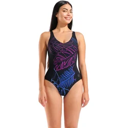 Arena shapewear mia wing back black / multi s - uk32