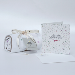 Minimellows - Darilni set tetra pleničk + čestitka sreča