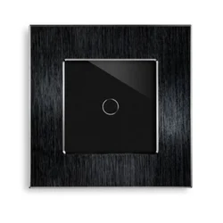 Exeshop 1g wi-fi pametni prekidačI al nn crni (WiFi touch switch) ( ss031 )