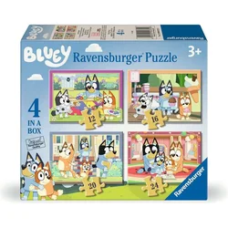 Ravensburger - Puzzle 4 proti 1 Bluey - 1 - 39 kosov