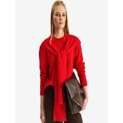 Bianco Lucci Pulover Pullover rdeča