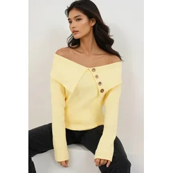 Trend Alacati Stili Ženska bluza Alc-X14673, Vanila