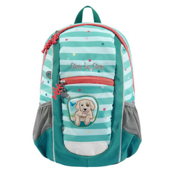 Mochila Infantil Step By Step Kiga Maxi - Diseño Dog Lucky, 10 Litros, Espalda Ergonómica, Con Accesorios Magnéticos