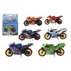 Teddies Dirkalno kolo kovina/plastenke 8cm prosto gibanje