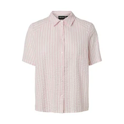 PIECES Bluza PCSTINNA roza/bela