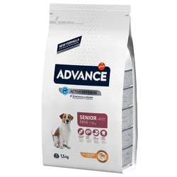 ADVANCE Hrana za odrasle pse Mini Senior 1.5kg