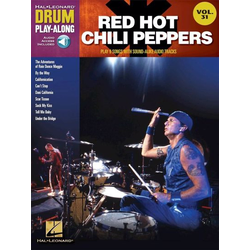RED HOT CHILI PEPPERS PLAY ALONG DRUM + AUDIO ACCESS