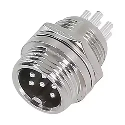 Mikrofonski konektor GX12, 6-pol M ugradni