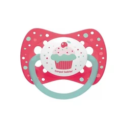 Canpol silikonska simetrična cucla 0-6m 23/282 Cupcake - Pink