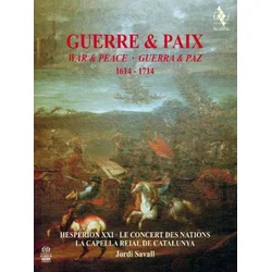 GUERRE & PAIX/WAR & PEACE 1614-1714/SAVALL 2CD +KNJIGA