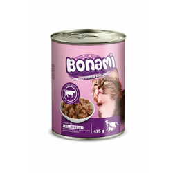 Bonami konzerva za mačke, govedina, 24 x 415 g