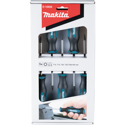 MAKITA 5-delni set izvijačev (E-10534)