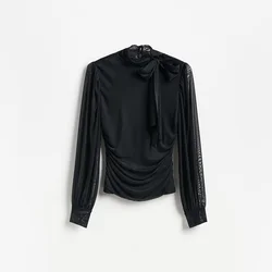 Reserved - Bluza s dekorativnom vezicom