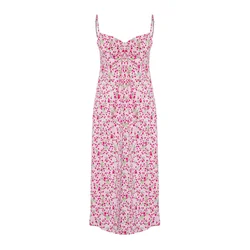 Trendyol Milla Ženska haljina Tedss25El00001, Roze