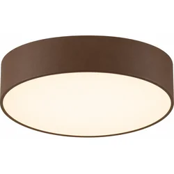 Argon 7297 - Plafonsko svetlo DARLINGOS 2xE27/15W/230V prečnik 35 cm braon