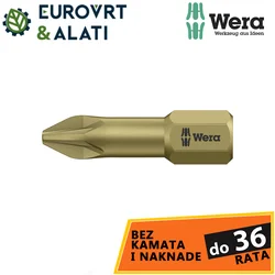 WERA 851/1 TH bit, PH 3 x 25 mm, 05056625001, 1 komad