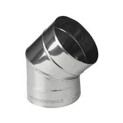 PRODMAX 80 Koleno 45° fiksno /0,6 mm iz nerjavečega jekla