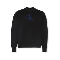 Calvin Klein Jeans Pulover modra/črna