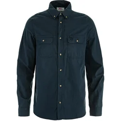 Fjällräven Övik Lite Flanelasta srajca, temno modra (M)