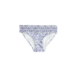 Next Bikini hlačke modra/svetlo modra/bela