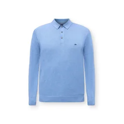 FYNCH-HATTON Pulover progasto modra