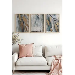 Wallity Uramljena slika Huhu477, 30x40 cm , 3 dela