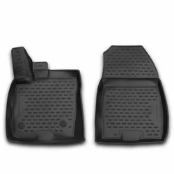 Rubber car mats Ford Transit Courier 2014-2023 (front)