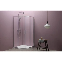 Tuš kabina ECO QUAT R80/K 538570 SILVER