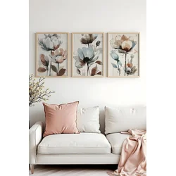 Wallity Uramljena slika Huhu478, 50x70 cm , 3 dela