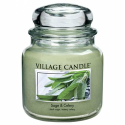 Village Candle Sage & Celery mirisna svijeća 389 g