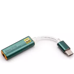 Ibasso DC05 USB Type-C pojačalo za slušalice, DAC 3.5mm, MQA podrška, zeleno