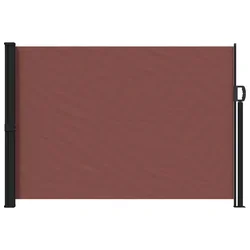 Vidaxl Zložljivo stransko senčilo Rjava 300 x 170 cm Poliester