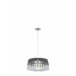 Eglo 32826 - Luster ARTANA 1xE27/60W/230V siva 480mm