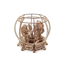 Ugears 3d drvene eko puzzle - MEHANIČKI AKVARIUM ( 972)