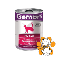 Gemon Cat Adult Chunkies With Beef 415g, Hrana Za Mačke Sa Komadićima Govedine