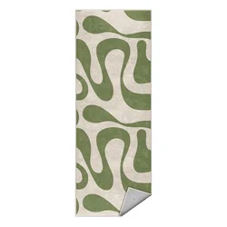 Zelen pralen tekač 80x200 cm Matcha Latte – Mila Home