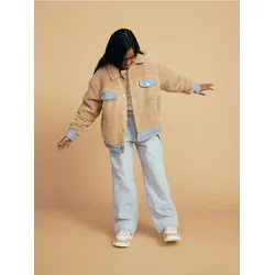 Reserved - GIRLS` OUTER JACKET - nude - 972AV-02X