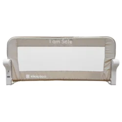 KikkaBoo zaštitna ogradica za krevetac I am Safe 150cm beige ( KKB60011 )