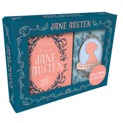 JANE AUSTEN TINY BK & PIN SET