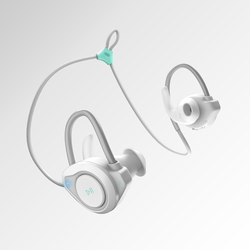 Bežične slušalice Kalenji 500 Bluetooth bijele