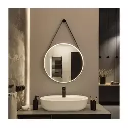 Brilagi -LED ogledalo za kupatilo PALANZO LED/19W/230V prečnik 60 cm IP44 CRI 90 prigušiva + CCT