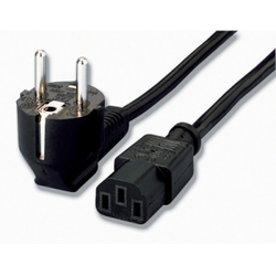 230V-os IDC kabel za napajanje crno 1.8m 112120